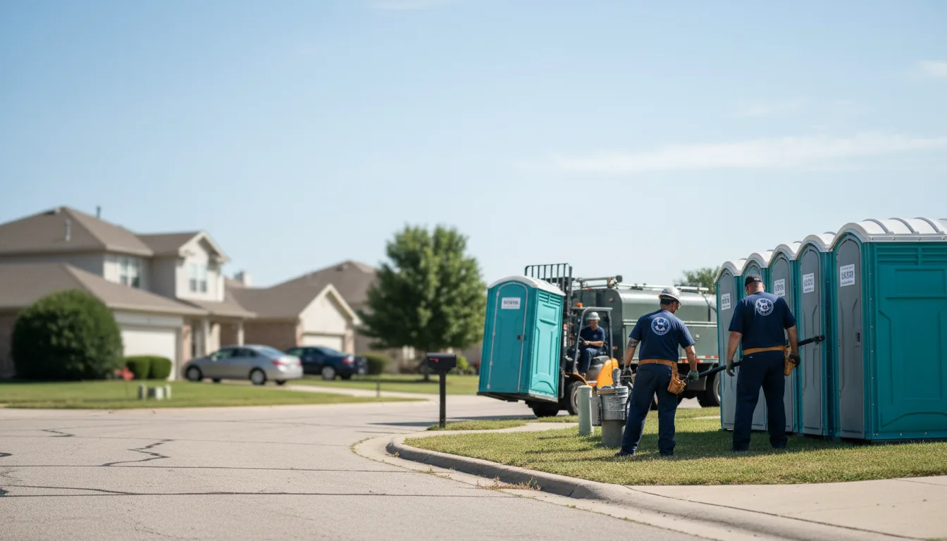 Porta Potty Rental in Little Rock Air Force Base, AR near me